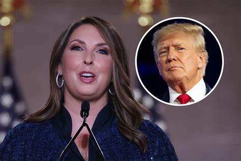 ronna mcdaniel and trump